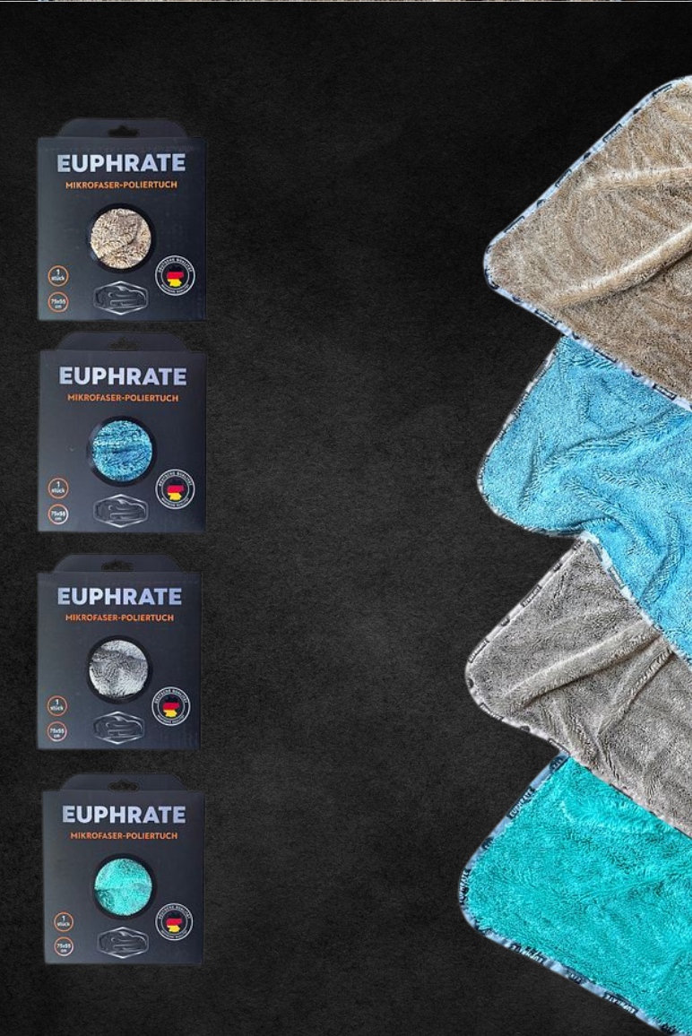 EUPHRATE Alman Üretim Mikrofiber Tank Bezi 75x55 (1ADET)